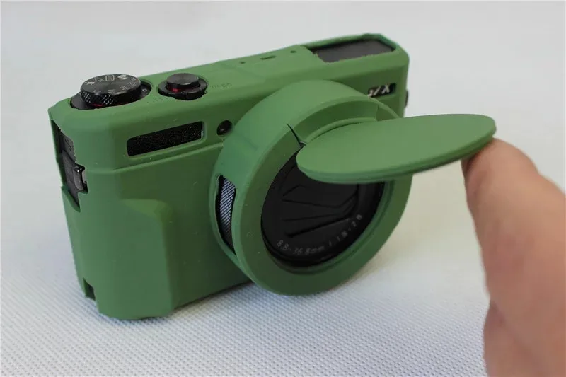Ocotex новый силиконовый чехол для камеры Canon G7X Mark 2 II G7X2 G7XII защитный корпуса с