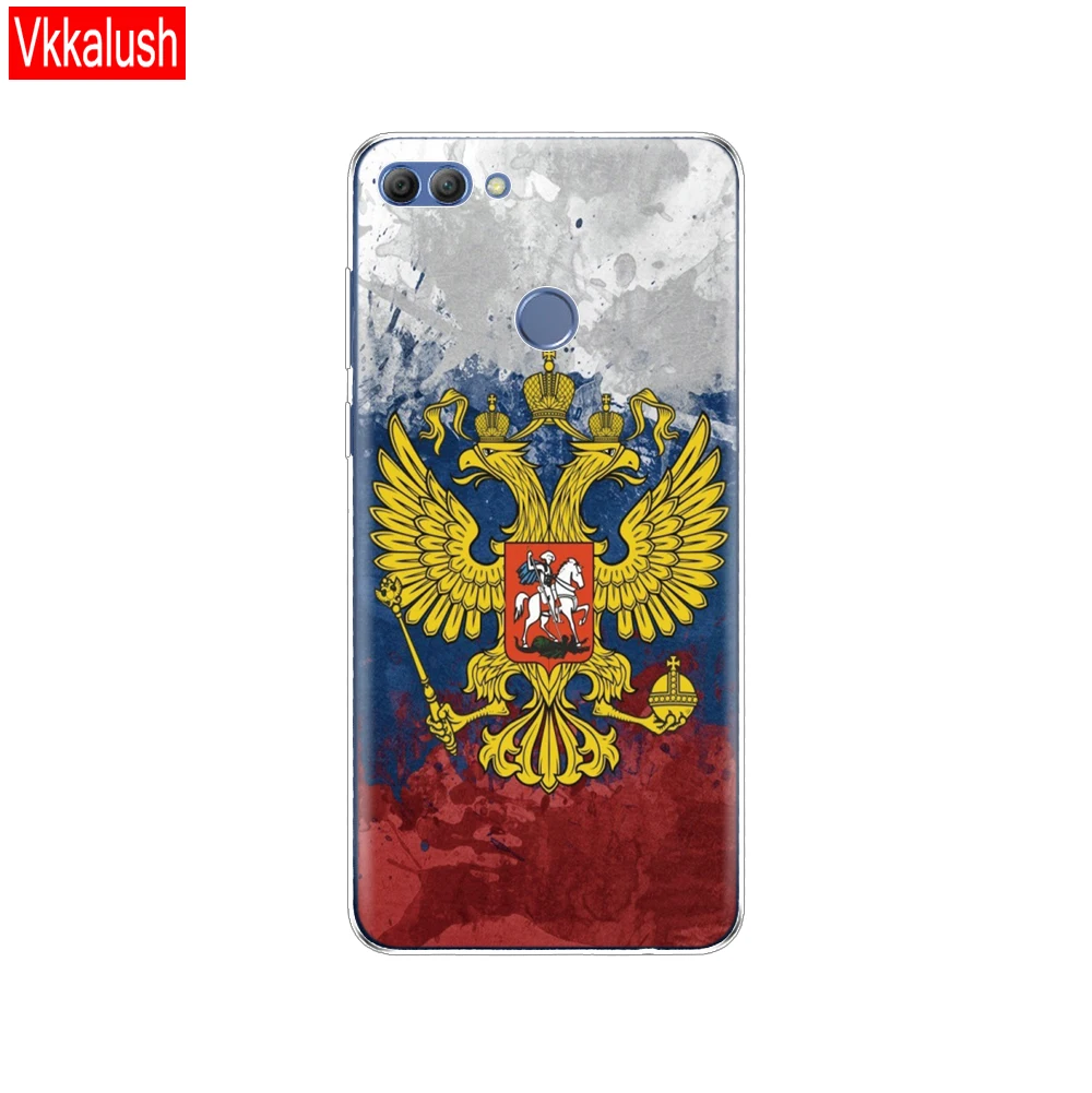 80166 Чехол для телефона huawei P smart Enjoy 7 S, мягкий силиконовый чехол из ТПУ 360, полностью защитный прозрачный чехол с принтом - Цвет: 80166