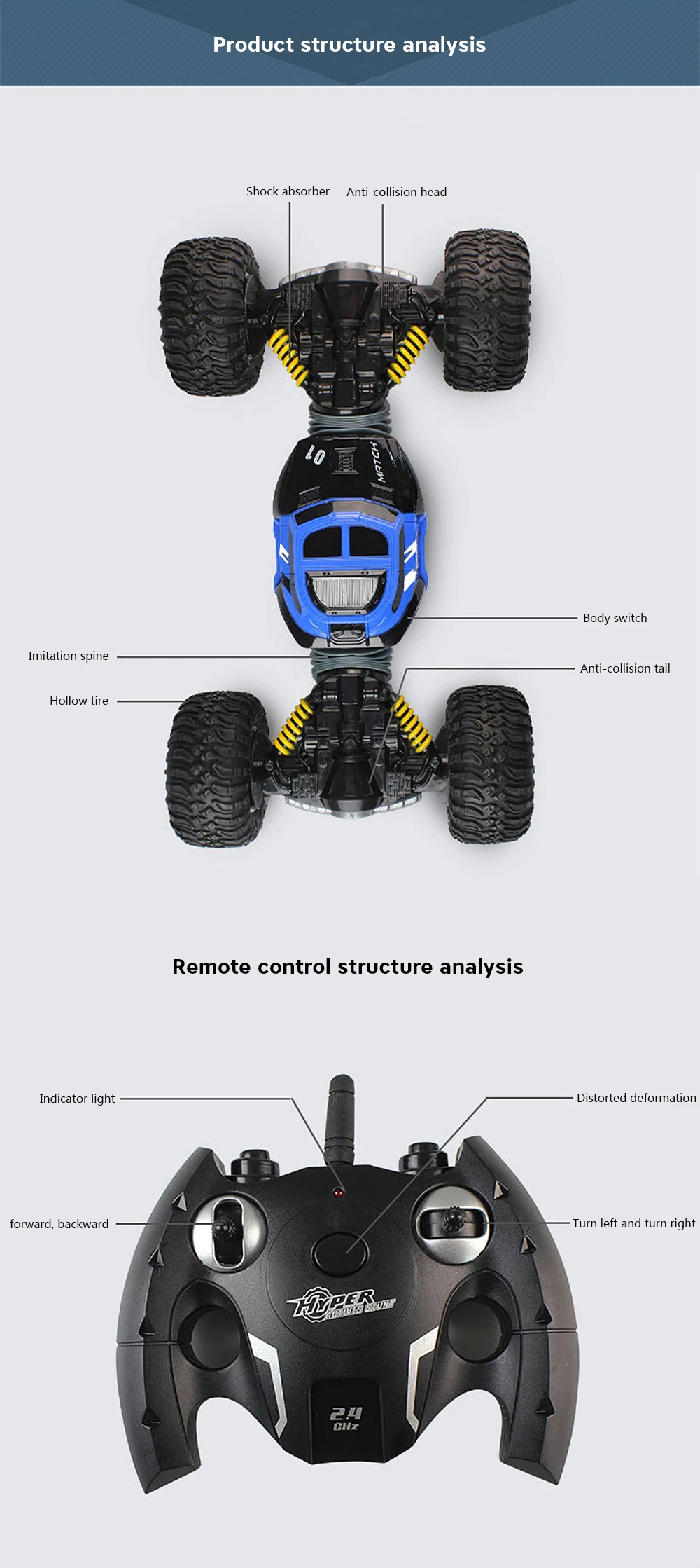 JJRC RC автомобиль 2,4 Ghz 1/16 4WD двухсторонний пульт дистанционного управления автомобиль-амфибия автомобиль трюк автомобиль RC трюк автомобиль с дистанционным управлением
