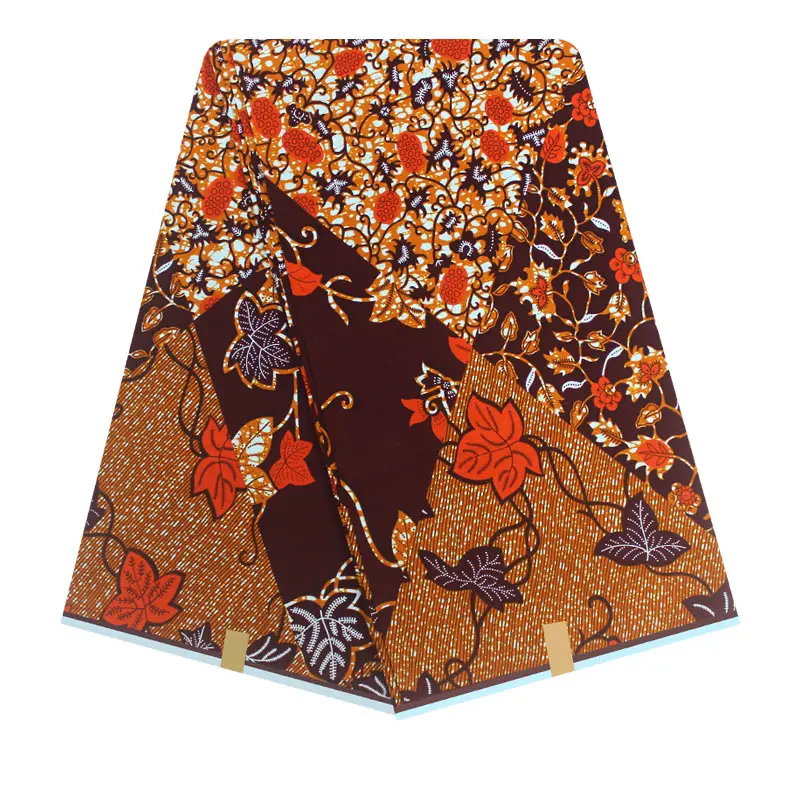 100% Африканская Хлопковая ткань воск Высококачественная Анкара африканская для