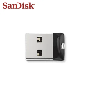 Оригинальный флэш-накопитель SanDisk USB 2,0 CZ33 объемом 64 ГБ, 32 ГБ, флэш-накопитель 16 ГБ, 100% реальный объем, мини USB флэш-накопитель, U-диск для ПК