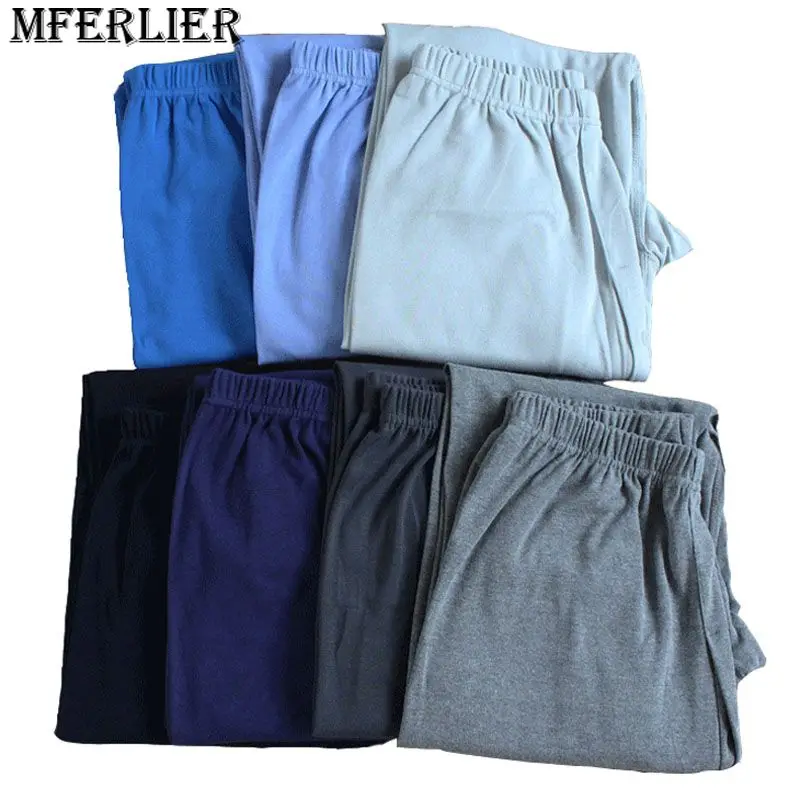 

Зимние осенние мужские кальсоны 5XL 6XL 7XL 8XL большой размер хлопковые мужские свободные теплые кальсоны больших размеров