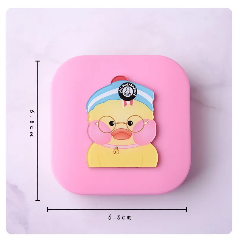 10 компл./лот обувь с милым желтым утенком Животных контактные линзы