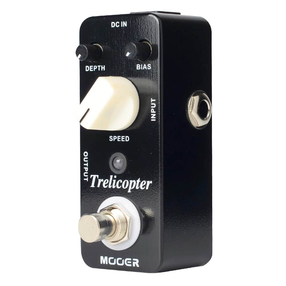 Mooer Trelicopter Tremolo Electirc Guitar Effects Pedal True Bypass BIAS Knob MTR1 | Спорт и развлечения