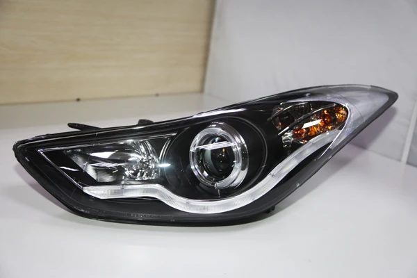 Для Hyundai Elantra светодиодный передний свет светильник фара Avante MD 11 Замена 2011 до 2013