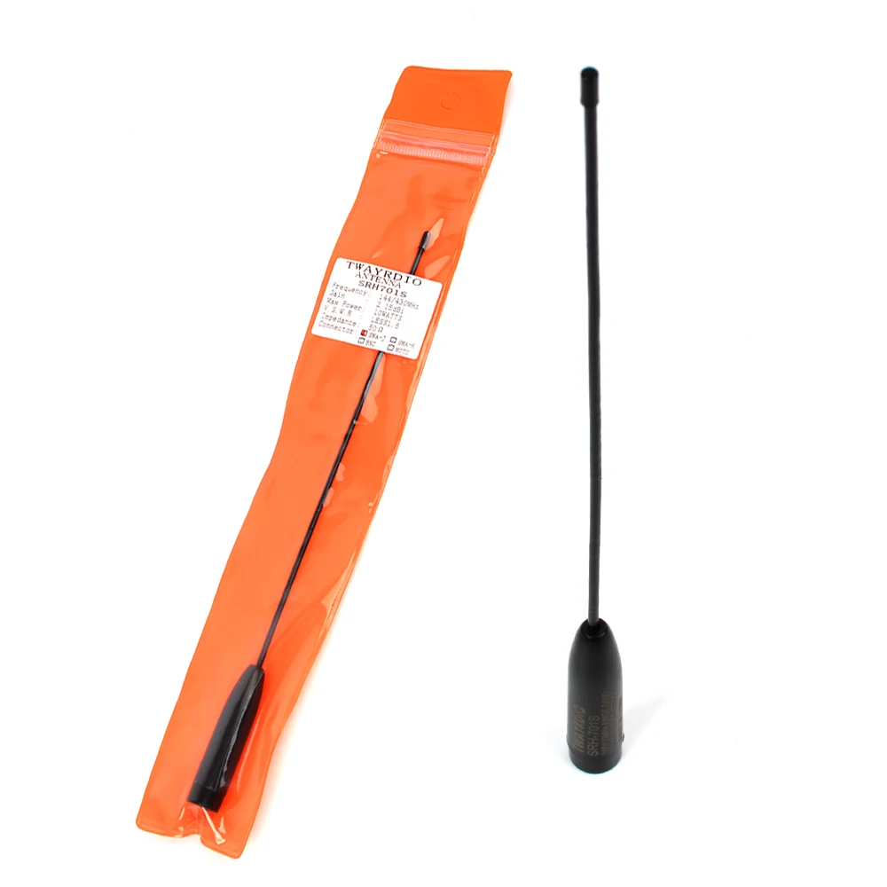 HYS SRH701S Walkie Talkie sma мале Антенны VHF и UHF Dual Band 144/430 мГц гибкие ветчина ручной