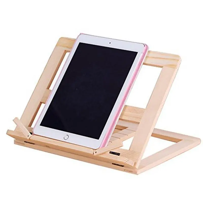 Wooden Frame Reading Bookshelf Bracket - Book Tablet PC Support Music Stand | Канцтовары для офиса и дома