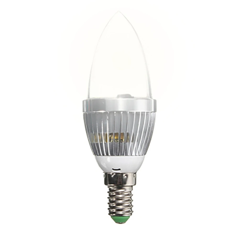 E14/E12 3W RGB светодиодный светильник, меняющий цвет, лампа+ комплект пульта дистанционного управления - Цвет: Золотой