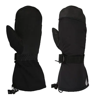 Black-Style 2 OZERO лыжные перчатки Зимние снегоходные спортивные мотоциклетные ветрозащитные водонепроницаемые теплые лыжные сноубордические перчатки для мужчин и женщин 9008 - Цвет: Black-Style 2