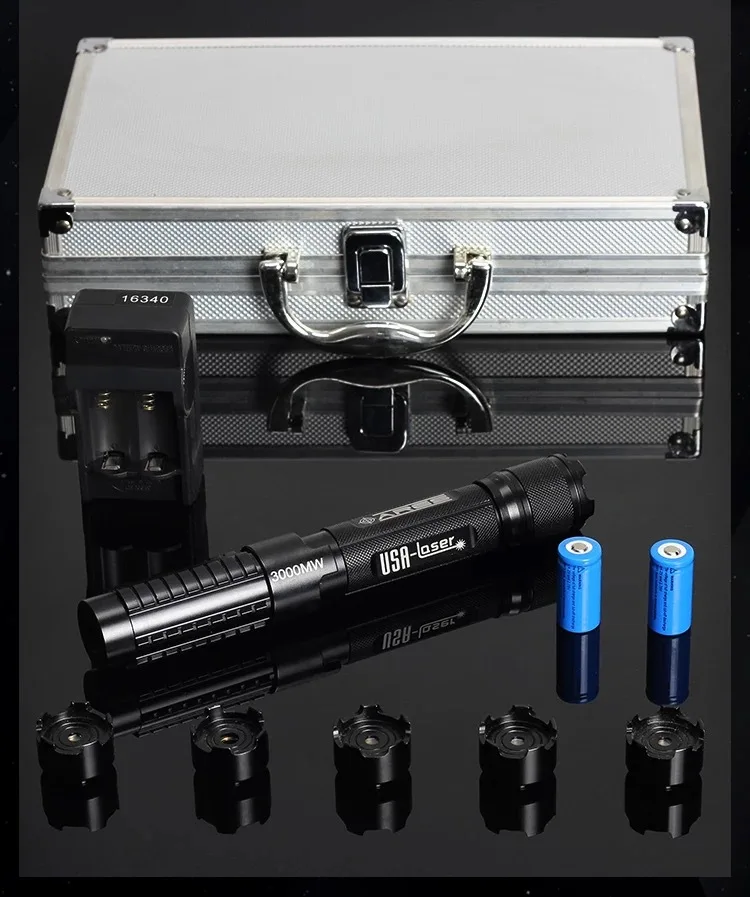2000M outdoor self-defense exploration laser refers to the star pen rescue signal light pointer guide | Спорт и развлечения