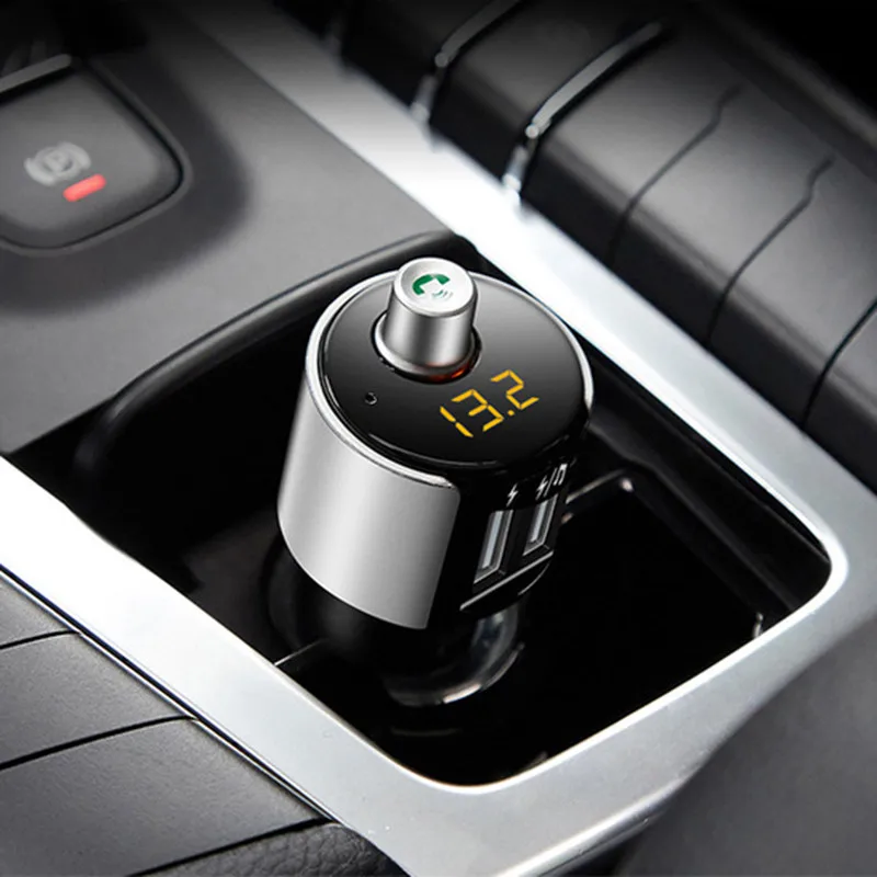 Новый Беспроводной Bluethooth автомобильный bluetooth комплект FM передатчик модулятор