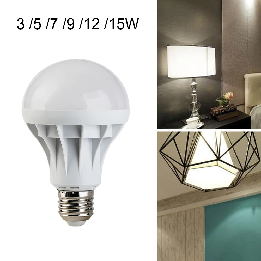 E27 220 V светильник 5730 SMD 3 5 7 9 12 15 Вт светодиодный s высокой яркий ampulle|Светодиодные