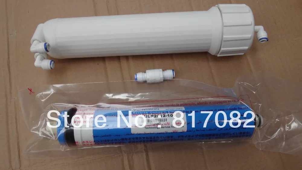 Бесплатная доставка 3 &quotx 13&quot винт-тип RO мембранный корпус + 100 gpd мембрана для