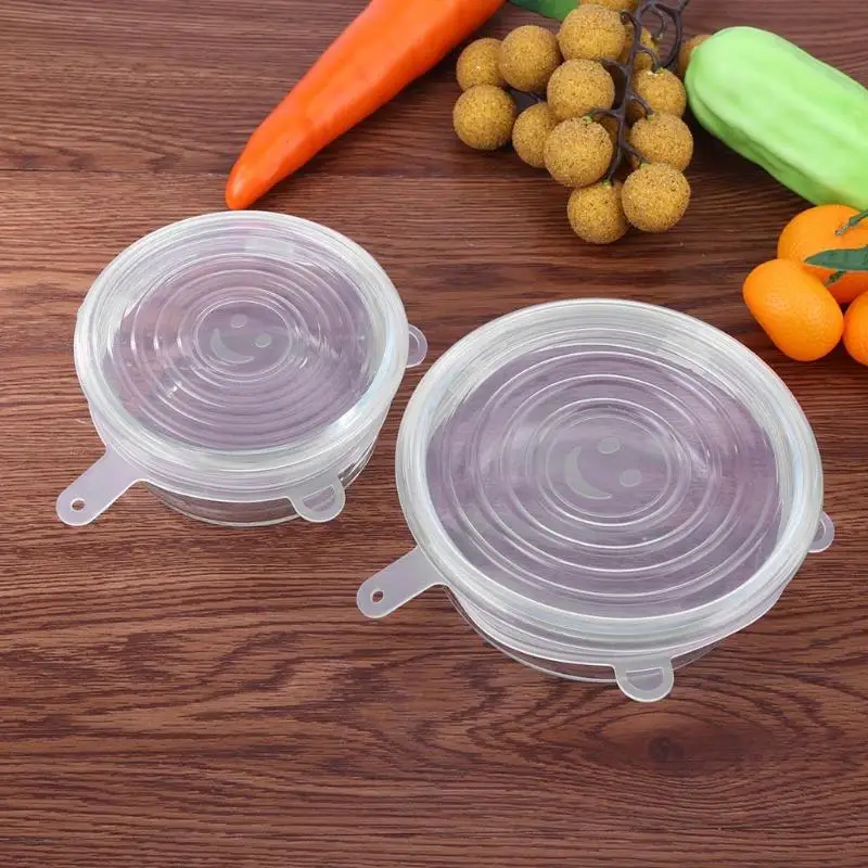 6 шт. универсальный Многоразовый силиконовый поддон для приготовления пищи