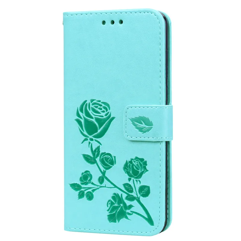 Huawei P Smart Case Soft Silicon TPU Wallet Flip Leather Phone Case For Huawei P Smart Cover FIG-LX1 Enjoy 7S Case