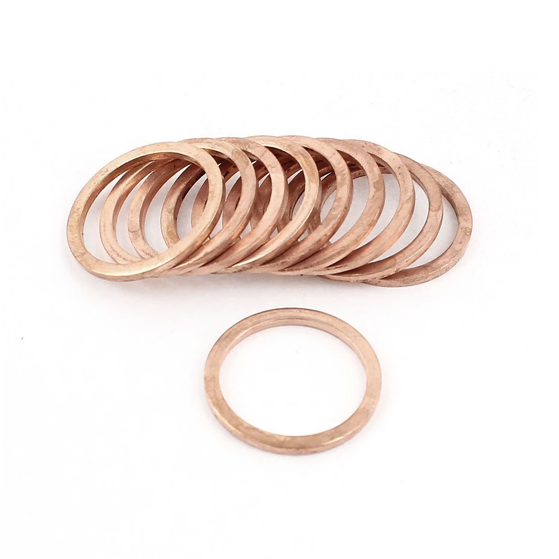 KSOL 10 шт. 22 мм x 27 2 плоская медная шайба с кольцом прокладки|fitting|gasket rubbergasket washer |