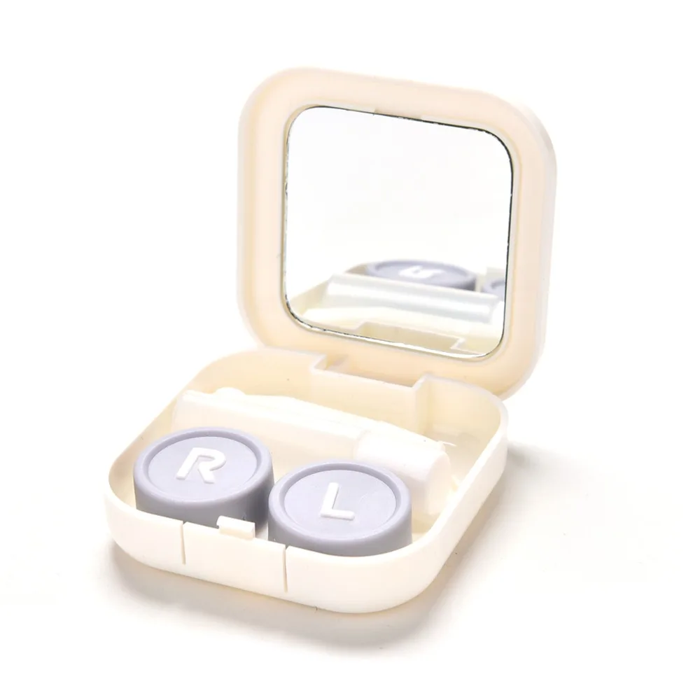 Мультяшный цветной чехол с линзами для собак и глаз Чехол держатель контактных