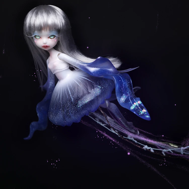 BJD 1/8 фигурки Медузы из смолы абсолютно новые бесплатная доставка|Куклы| |
