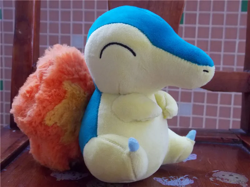 Новая официальная коллекция ALL STAR Cyndaquil 6 5 дюйма плюшевая игрушечная кукла|plush