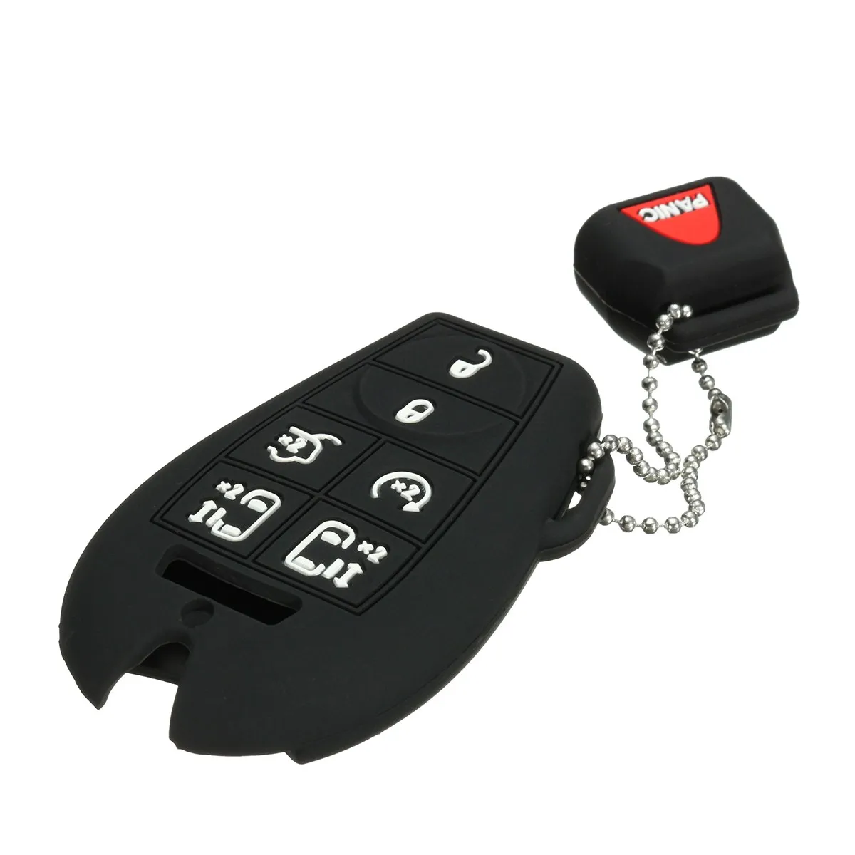Силиконовый чехол для дистанционного ключа с 7 кнопками Jeep Dodge Chrysler|fob cover|key fob