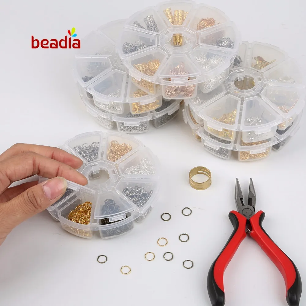 Набор для изготовления ювелирных изделий сделай сам в одной коробке