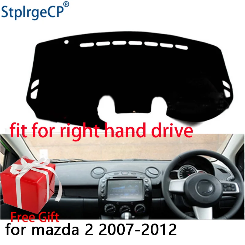 Коврик для приборной панели автомобиля mazda 2 2007-2012 правый коврик чехлы планшетов |