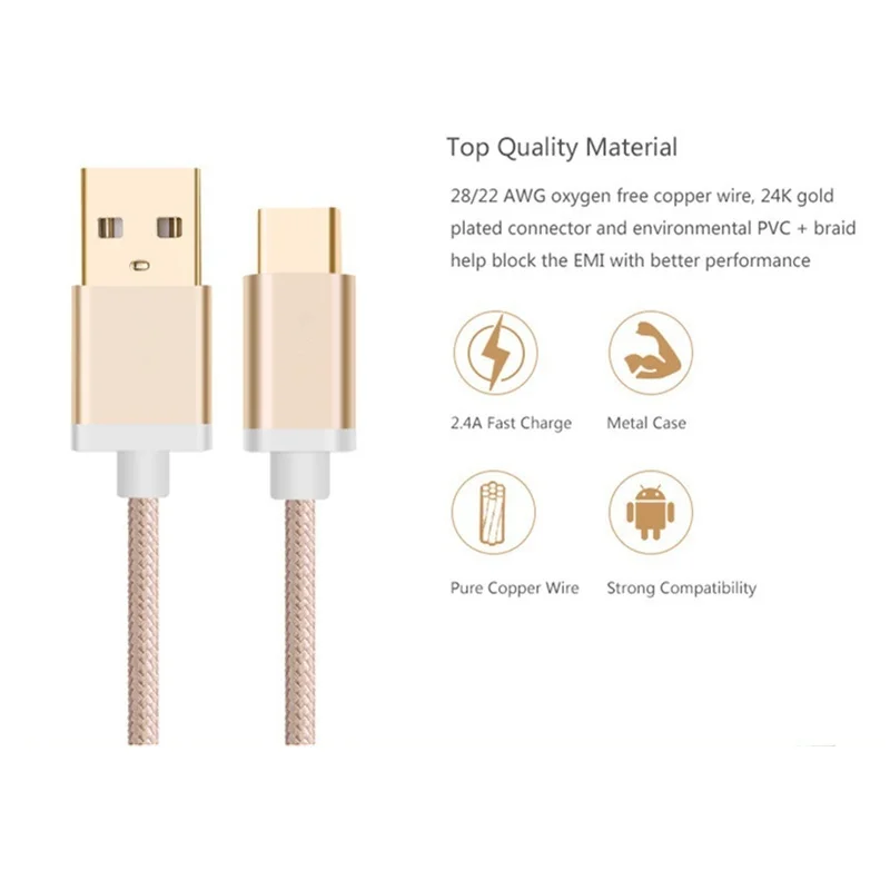 Кабель USB Type-C для MacBook 12 /Google ChromeBook Pixel 3 2 XL /OnePlus 7 3T Meizu Pro 6 планшета Xiaomi Mix Mi 9 Pad |