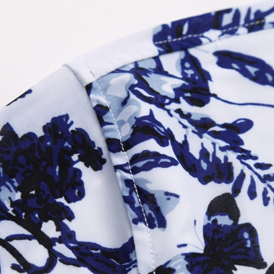 Рубашка мужская с принтом коротким рукавом тонкая высокого качества