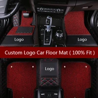 flash mat logo car floor mats for bmw e30 e34 e36 e39 e46 e60 e90 f10 f30 x1 x3 x4 x5 x6 1234567 car accessorie styling