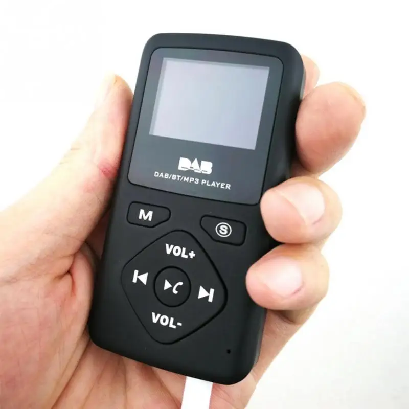1 шт. DAB P7 карманное радио Профессиональный FM цифровое мини ЖК дисплей с