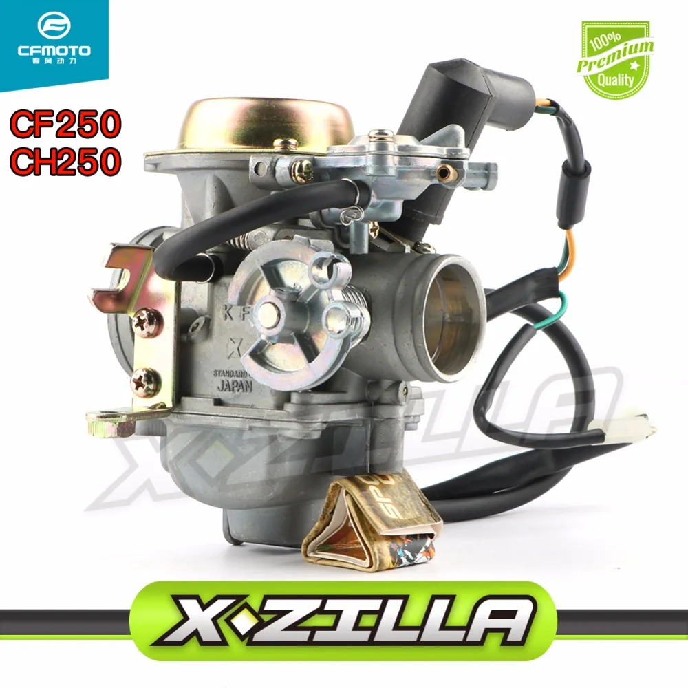 Helix CN250 CF250 China Scooter Moped Atv Quad Go Kart 250cc Engine Motor Carburetor 30mm carburetor 250cc cn250 cf250 atv 172mm ch250 helix qlink jonway roketa baja tank vita jcl taotao kazuma scooter atv quad