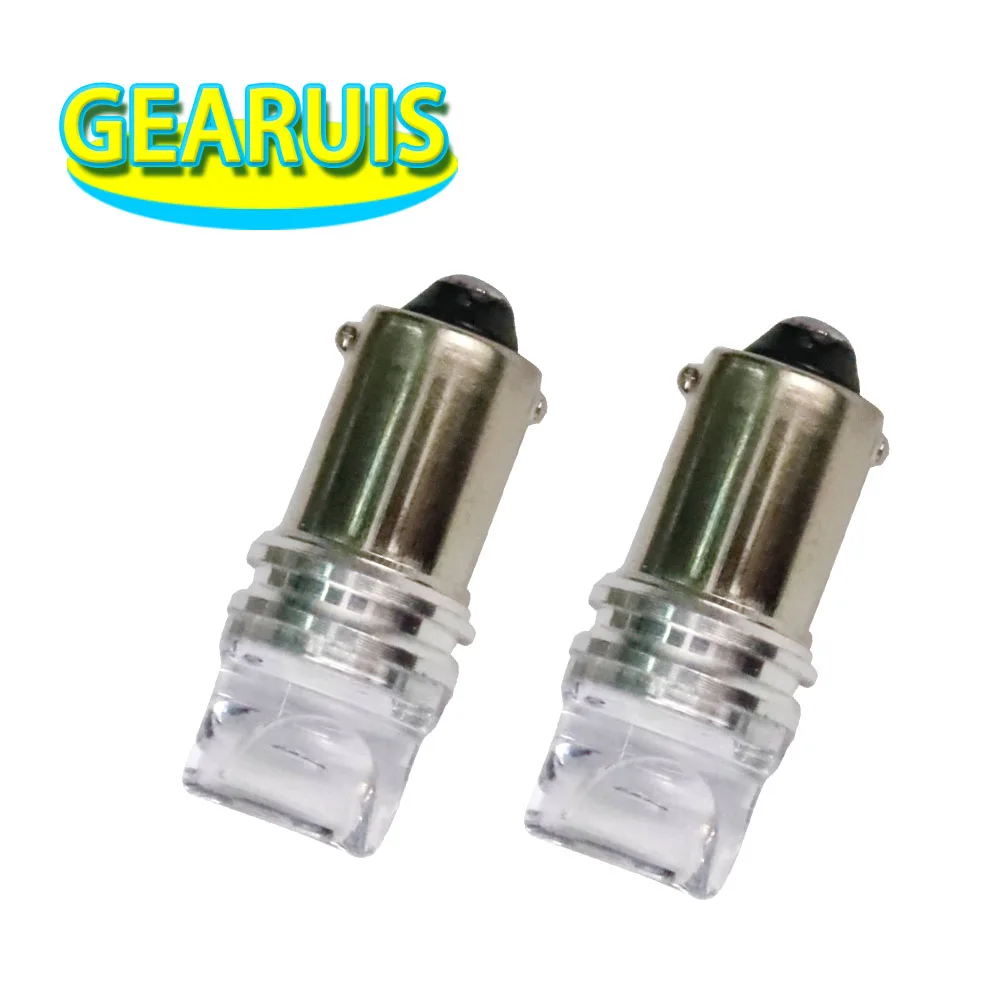 100 шт. T4W BA9S 3D объектив 3 smd 2835 светодиодный габаритный фонарь автомобильный боковой маркер чтение карта дверь