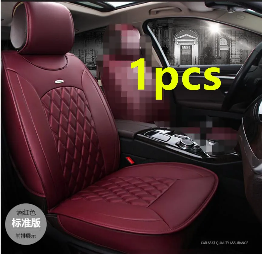 1pc Standard Edition Универсальные автомобильные чехлы из искусственной кожи для Toyota Corolla Camry Rav4 Auris Prius Yalis Avensis SUV автомобильные аксессуары - Название цвета: 1pc Standard Edition