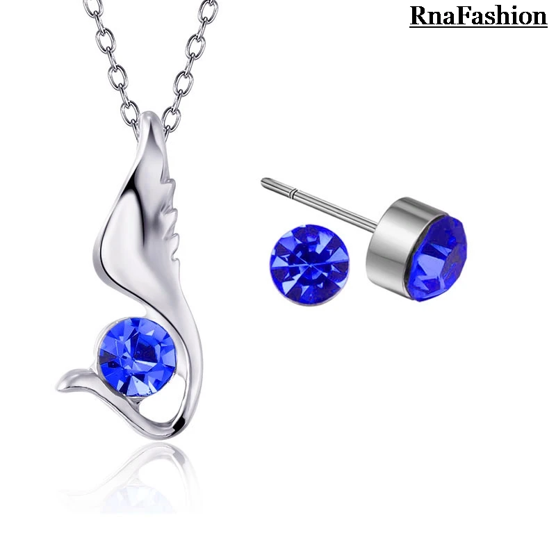 Оптовые продажи австрийский кристалл ювелирные изделия подвески ожерелья