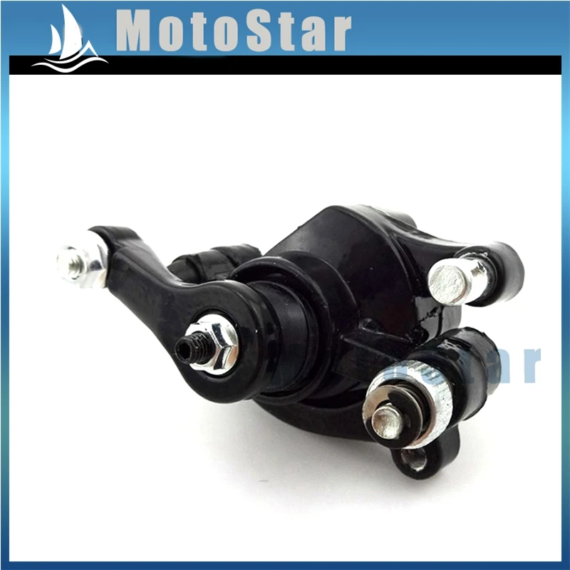 Black Steel Rear Disc Brake Rotor Caliper For 47cc 49cc 2 Stroke Minimoto Pocket Bike Mini Moto Scooter Dirt Quad ATV | Автомобили и