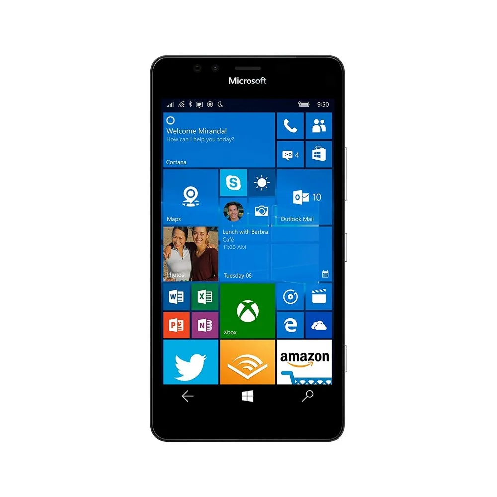 Новый смартфон Nokia Microsoft lumia 950 с двумя sim картами Rm 1118 4G 5 2 дюйма 3 ГБ 32 950|Смартфоны| |