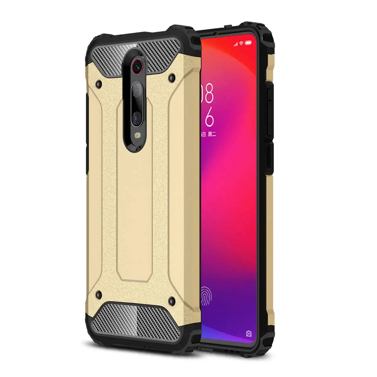 Для Xiaomi Mi 9T чехол для Mi9T Heavy Duty Armor силиконовый бампер противоударный жесткий pro