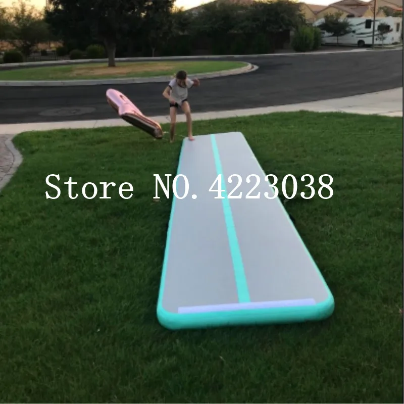 Купить Коврик гимнастический воздушный, 6*1*0,2 м, 8 дюймов