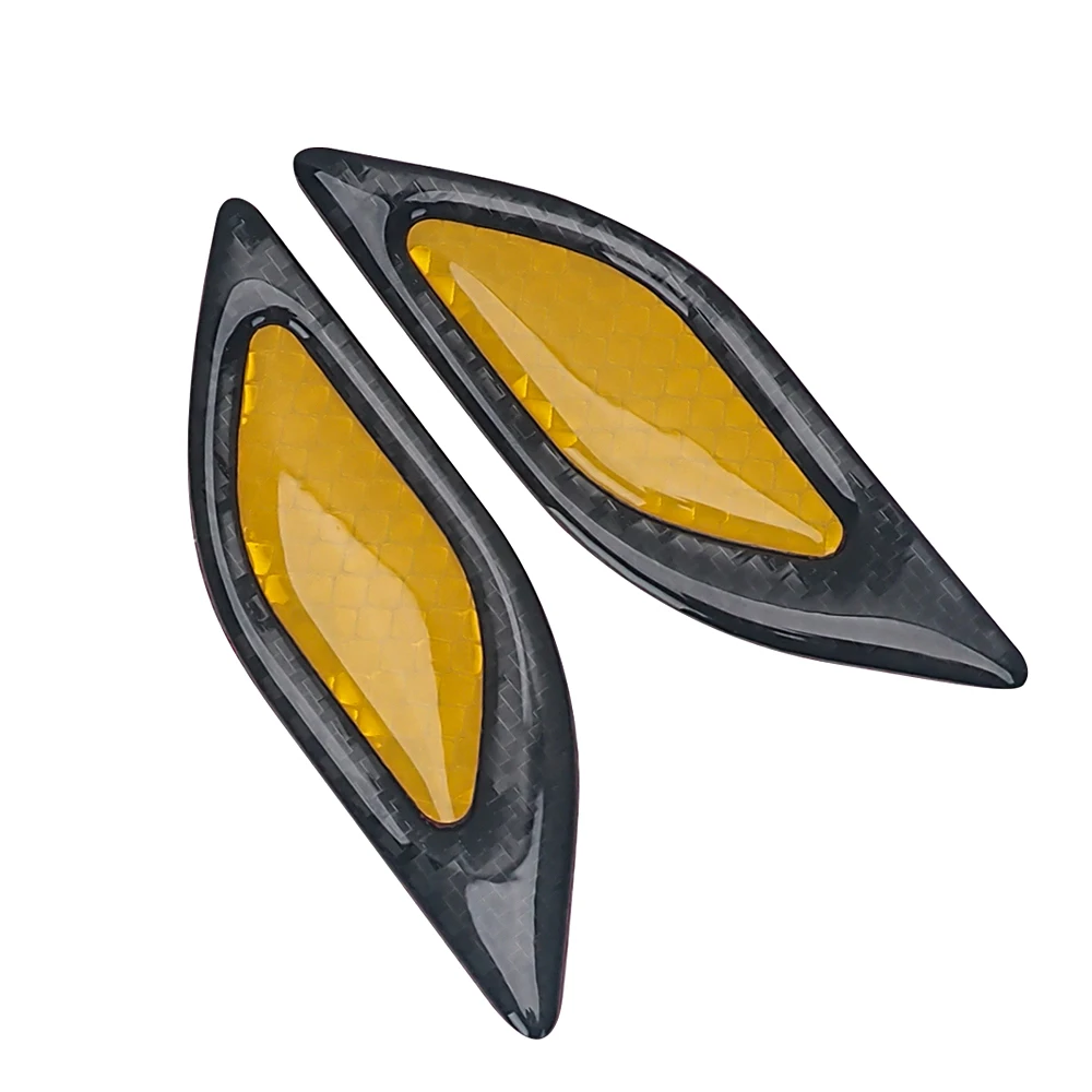 Светоотражающие листья для автомобильного брызговика 3D Предупреждение наклейки