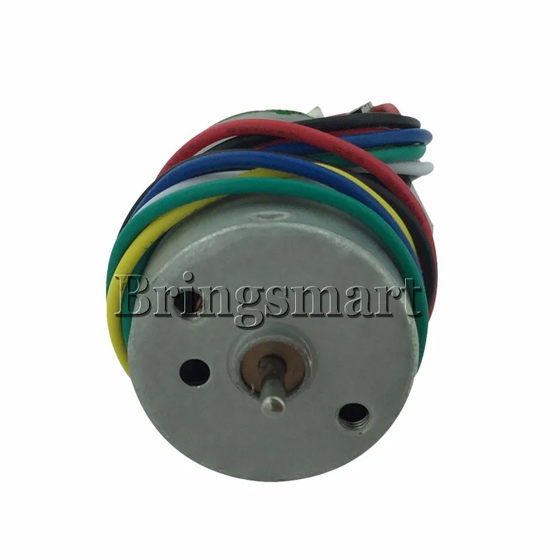 Bringsmart RF371 высокоскоростной энкодер 12 В постоянного тока постоянный магнит мотор 4300 об/мин регулируемая скорость умный автомобиль игрушечный мотор 6 в 24 В