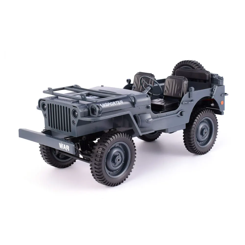 JJRC Q65 RC грузовик 1:10 2 4G 4WD Кабриолет военный внедорожник 4 колесный привод