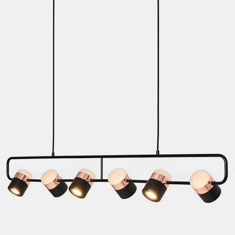 

Nordic creative post-modern restaurant chandelier personality contracted bar lamp clothing store hall corridor decorative lamps