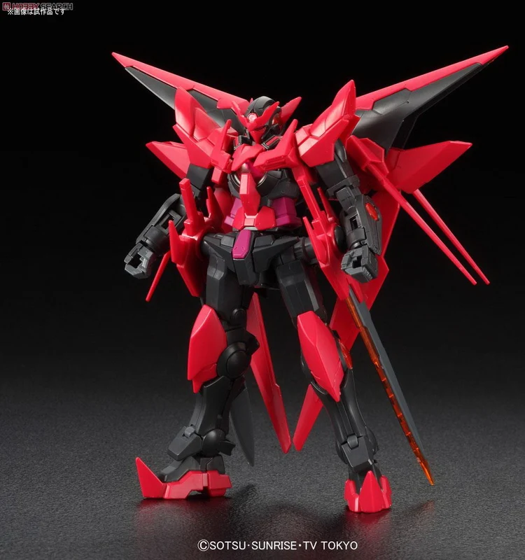 1 шт. Bandai HGBF построить бойцов 013 1/144 Gundam Exia Темная материя мобильный костюм Модель