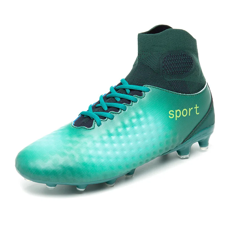 Rolibba Football Shoes Mens High Ankle Superfly Soccer FG Professional Outdoor Kids Training Sock Cleats | Спорт и развлечения