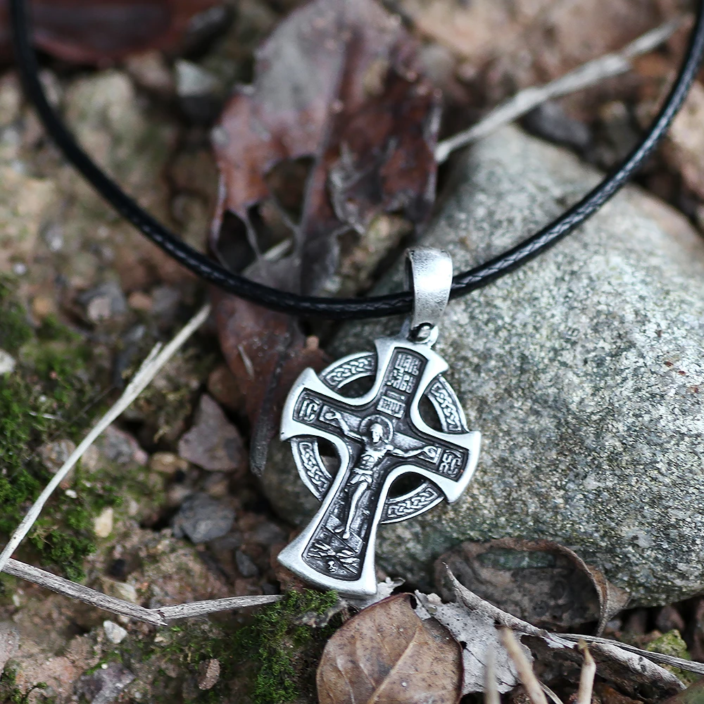 10 шт. языческое ожерелье Иисуса кулон крест Иисус ювелирные изделия талисман