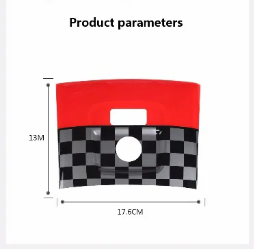 PC Union Jack AUX Зажигалка накладка чехол наклейка для mini cooper F60 земляк автомобиль-Стайлинг интерьера украшения