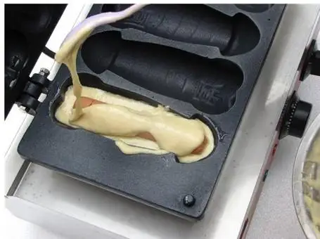 Бесплатная доставка электрическая/газовая вафельница для пениса 110 или 220 В