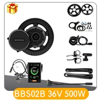 Bafang BBS01B е-байка 36В 250 Вт середине приводной двигатель комплект для е-байка 8fun бесщеточный Шестерни среднего ручной Электрический миксер для теста комплект для переоборудования велосипедов ЖК-дисплей Дисплей