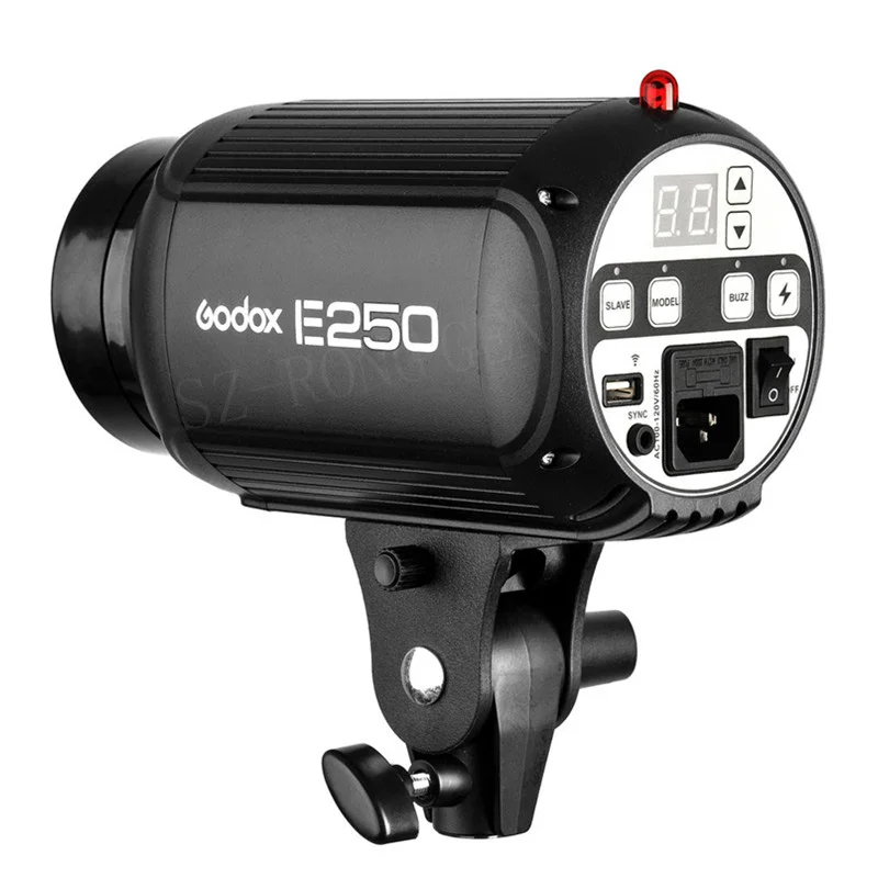 Студийная Стробоскопическая фотовспышка Godox E250 с беспроводным управлением 250 Вт