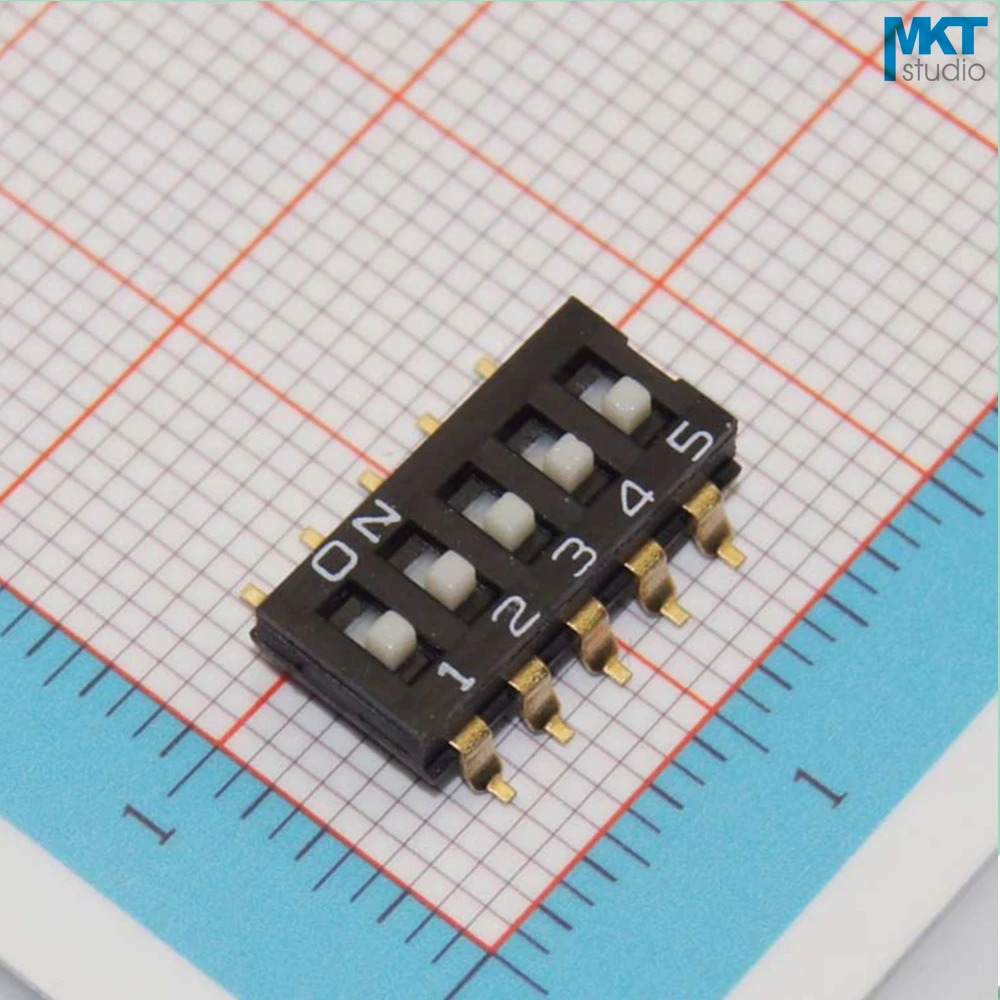 10 шт. образец черный SMD 2/3/4/5/6/8/10P Позиции 2 54 мм Шаг высокий ключ DIP